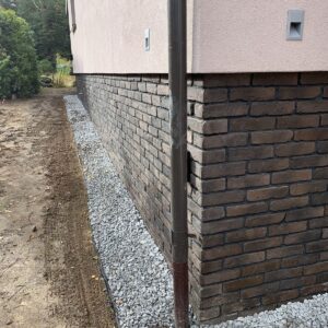 Fliese Alter Ziegel Braun